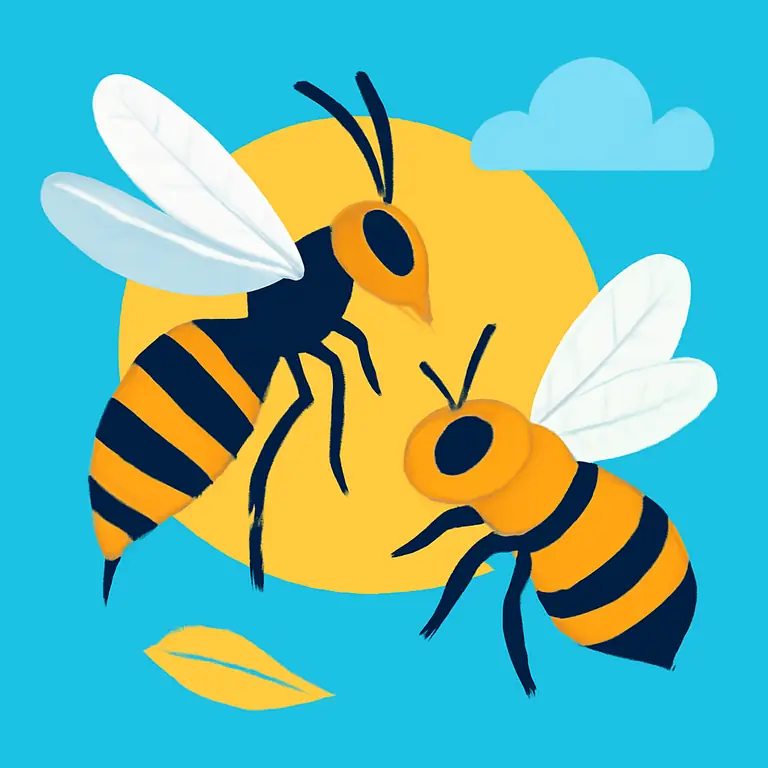 Жалящие насекомые - обложка пазла