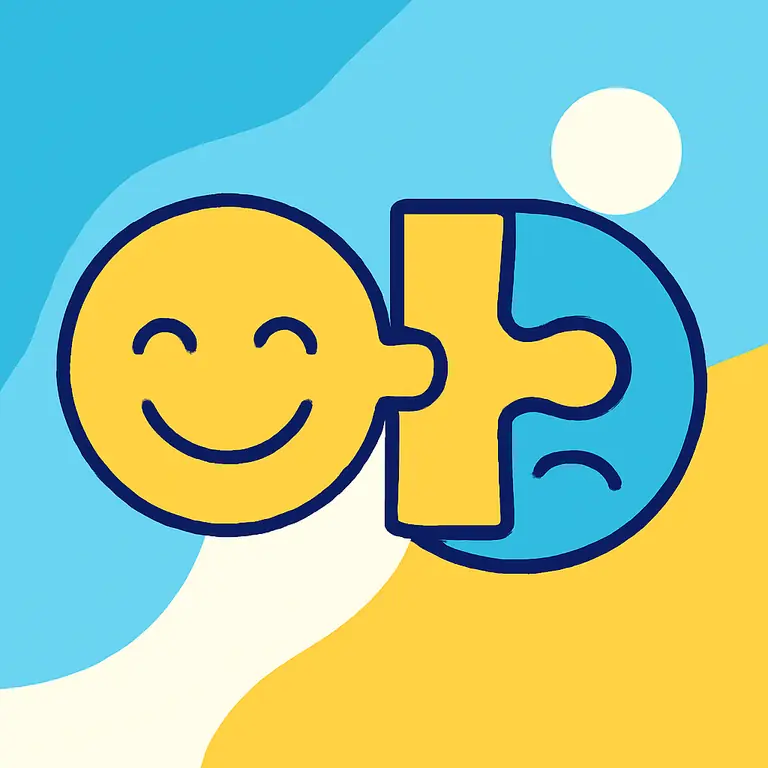 Улыбки и капризы - обложка пазла