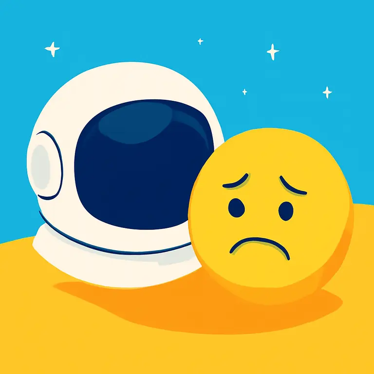 Космос и стресс - обложка пазла