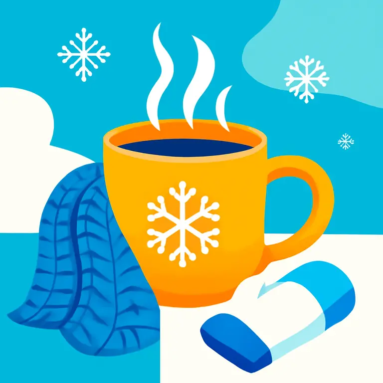 Зимний уют - обложка пазла