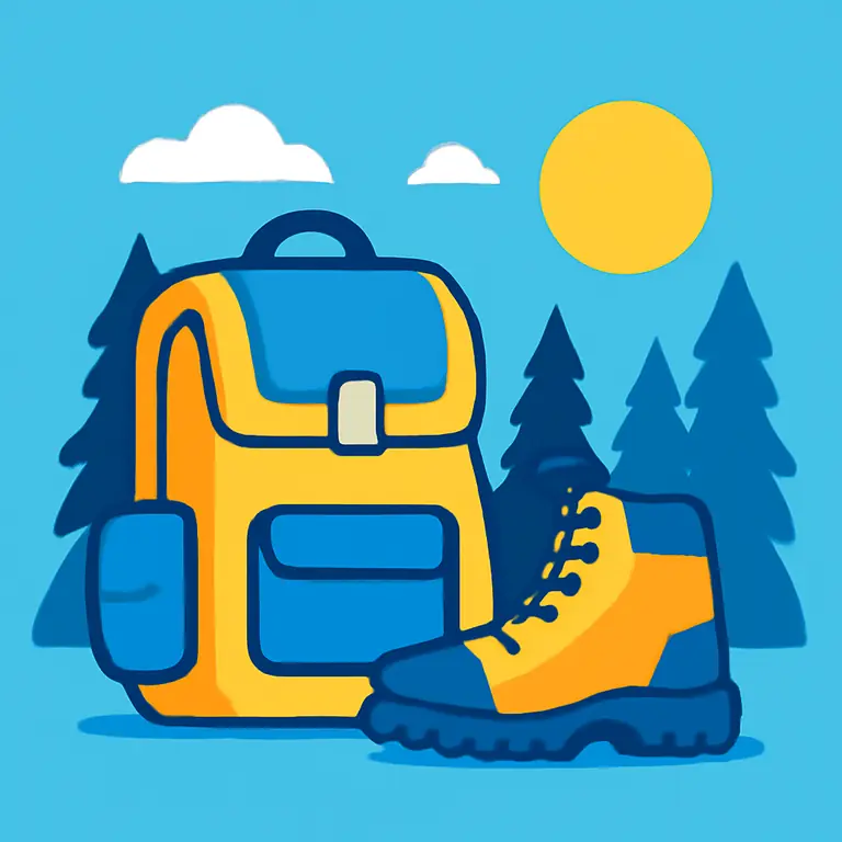 Лесной поход - обложка пазла