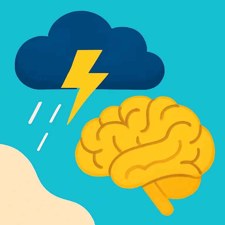 Буря и мозг - обложка пазла