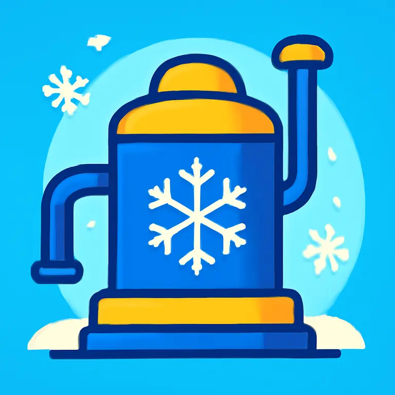 Зимний реактор - обложка пазла