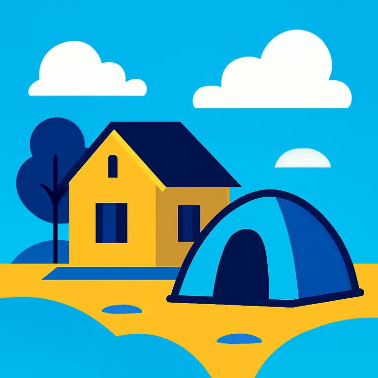 Дача Кемпинг - обложка пазла