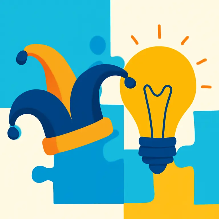 Творческий Джокер - обложка пазла