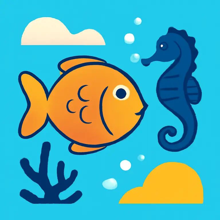 Подводный мир - обложка пазла