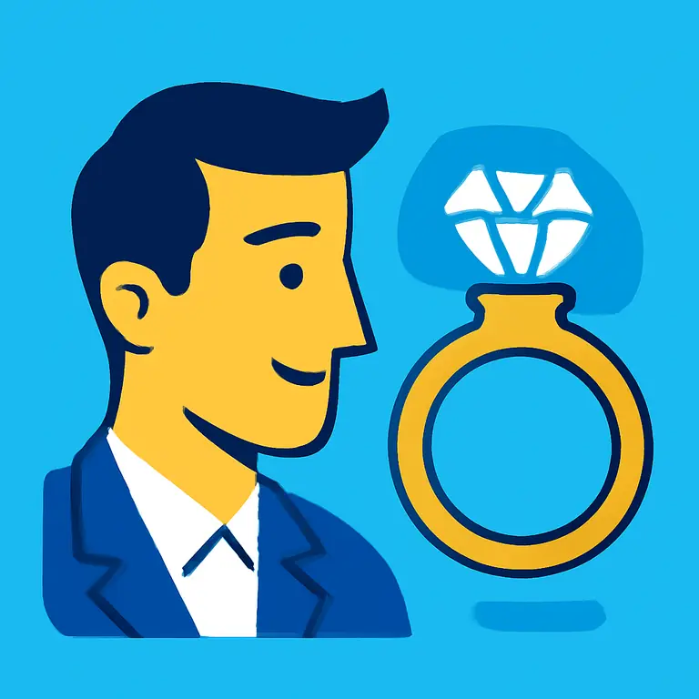 Брачный парень - обложка пазла