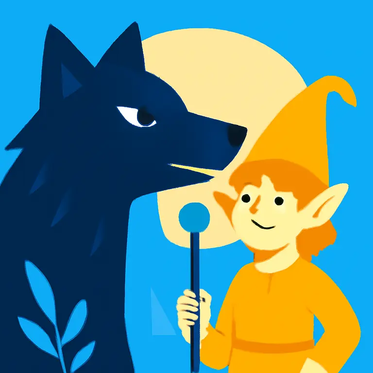 Волк и Эльф - обложка пазла