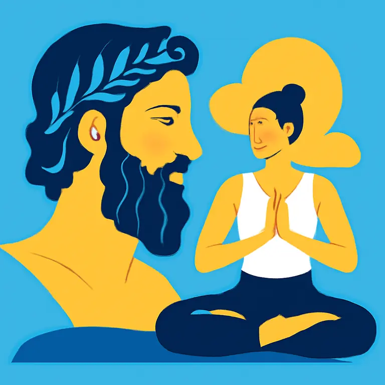 Мифы и Йога - обложка пазла