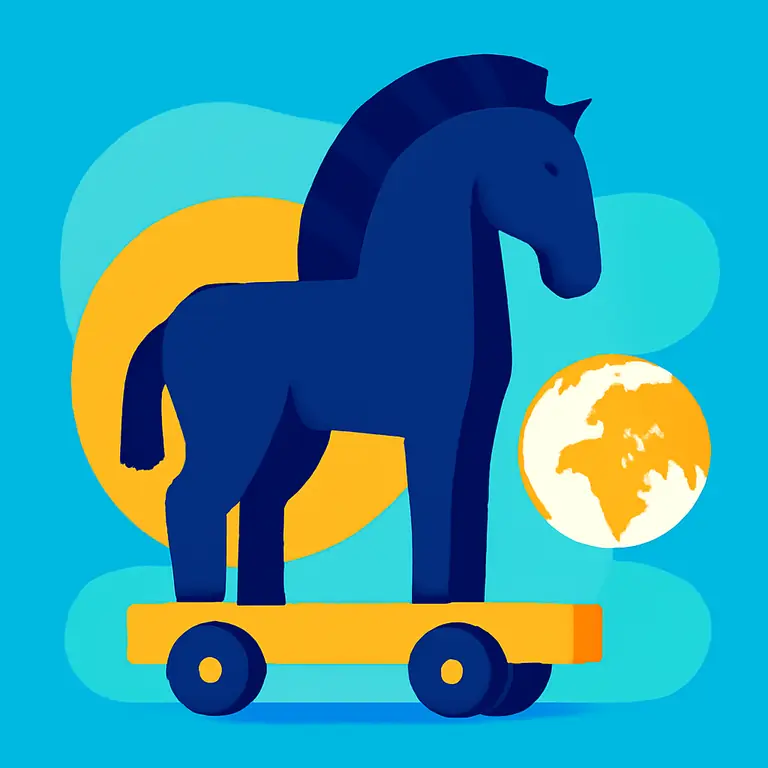 Троянский мир - обложка пазла