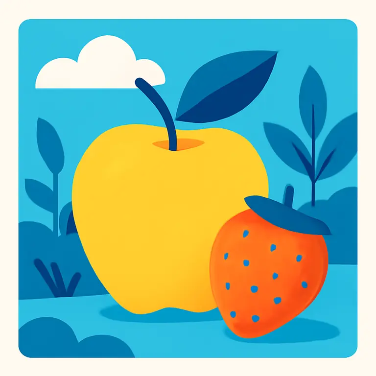 Вкусный сад - обложка пазла