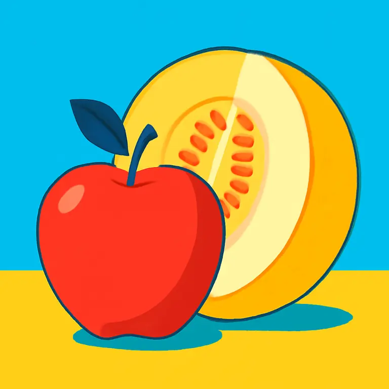 Яблочная дыня - обложка пазла