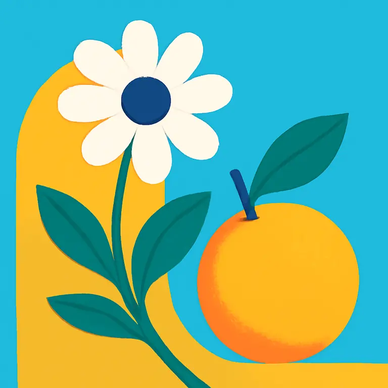 Цветы и плоды - обложка пазла