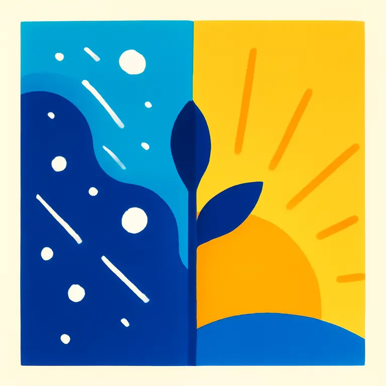 Пурга и Заря - обложка пазла