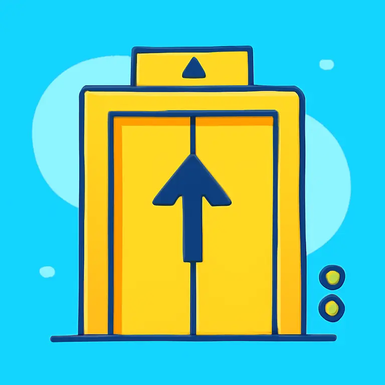 Золотой Лифт - обложка пазла