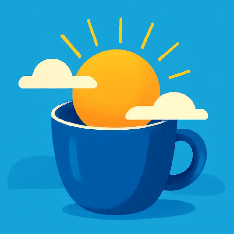 Магия утра - обложка пазла