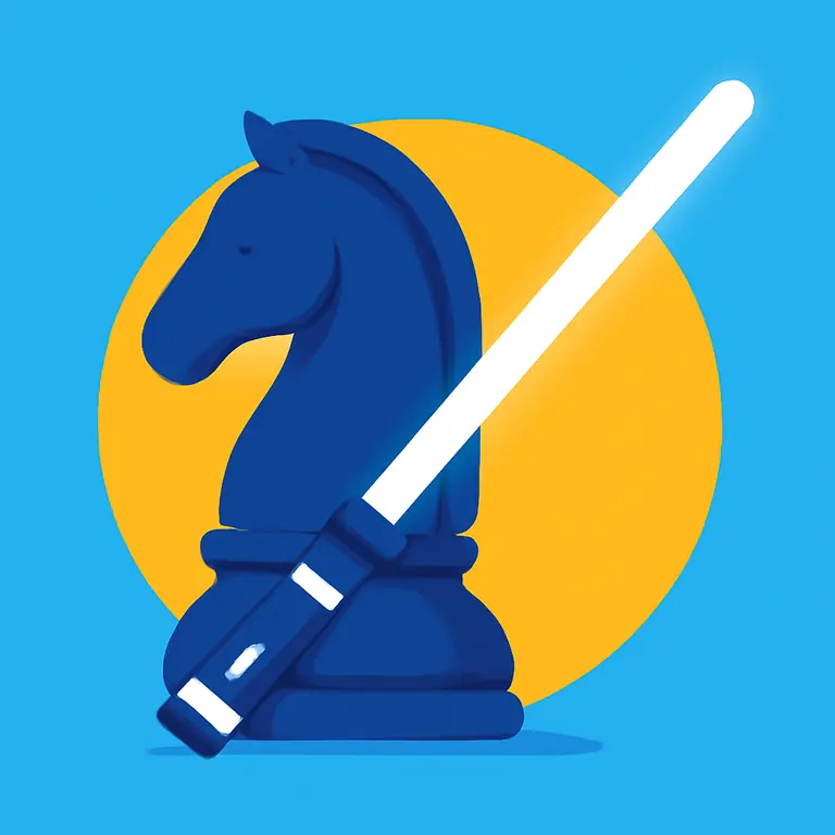 Шахматы и Джедаи - обложка пазла