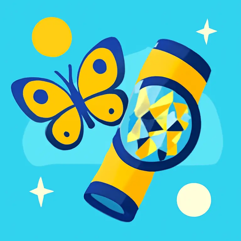 Насекомый калейдоскоп - обложка пазла