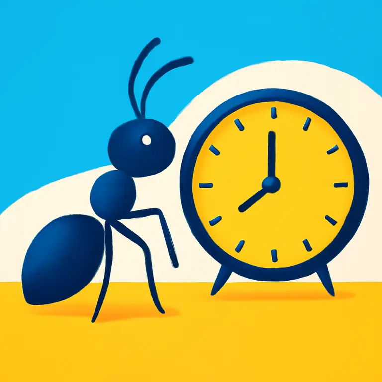 Муравьиный час - обложка пазла