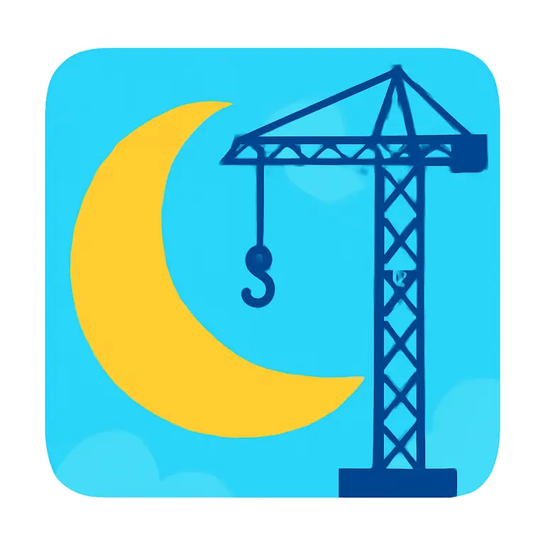 Полумесяц Кран - обложка пазла