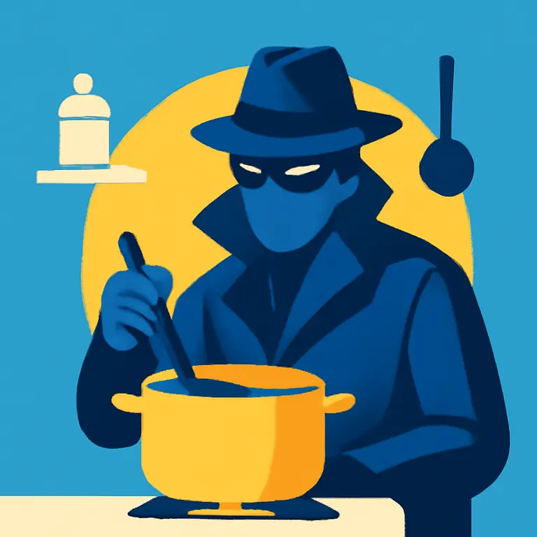 Шпионская кухня - обложка пазла