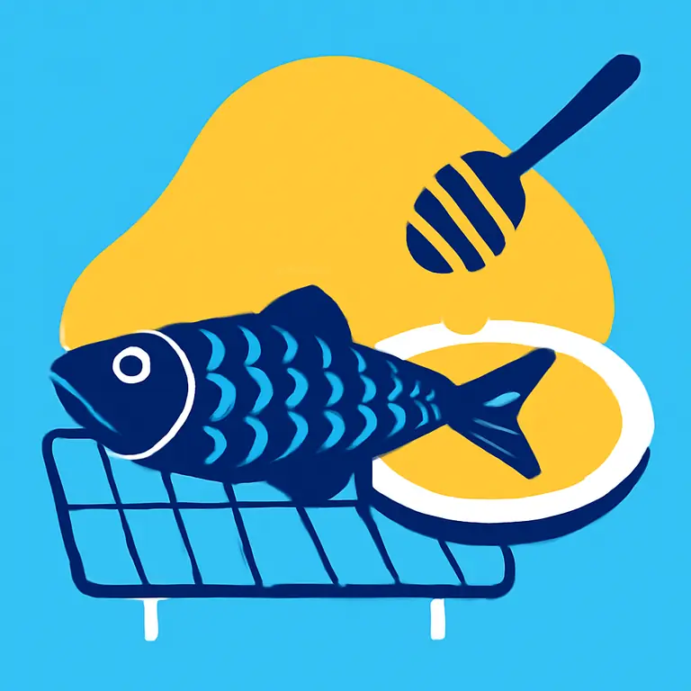 Гриль Щука Сладко - обложка пазла