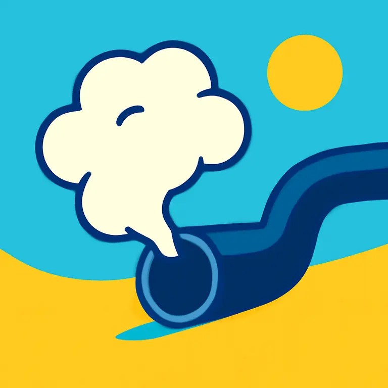 Неудачный Выхлоп - обложка пазла