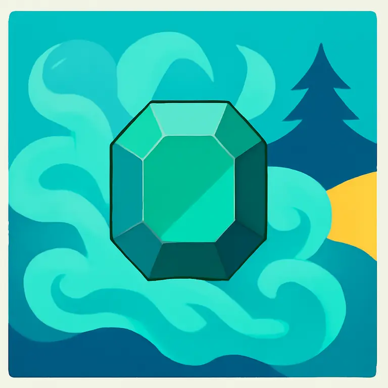 Изумрудный Туман - обложка пазла