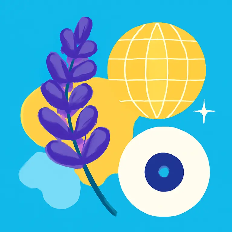 Лавандовый рэйв - обложка пазла