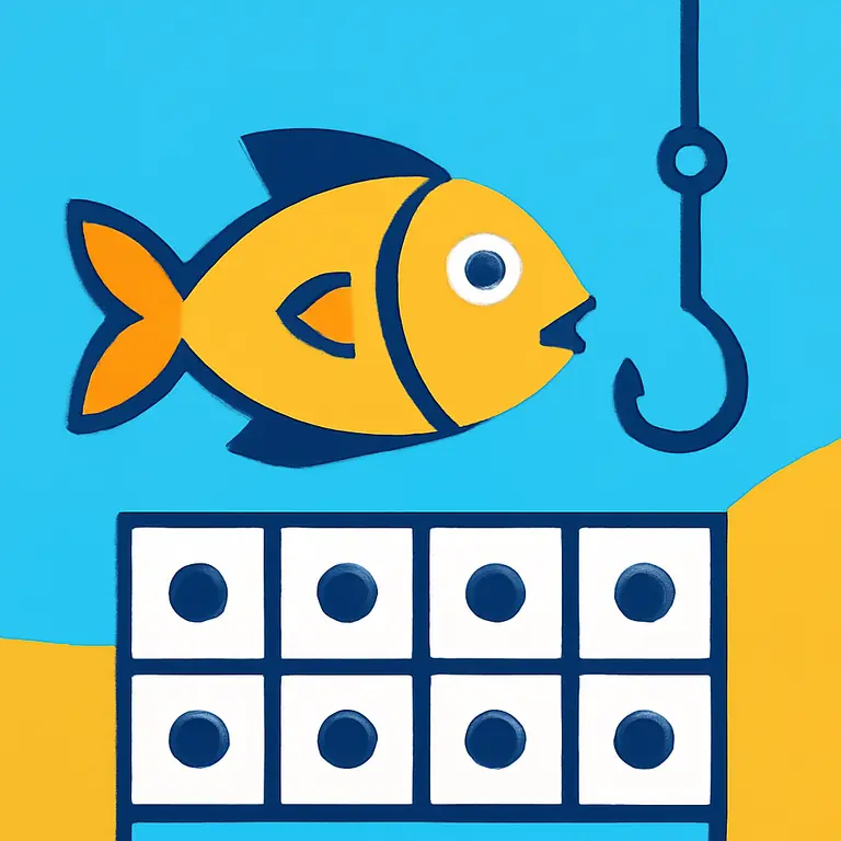 Рыбный клев - обложка пазла