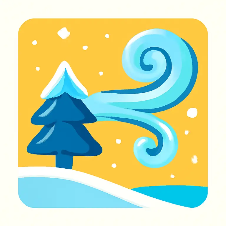 Зимний Ветер - обложка пазла