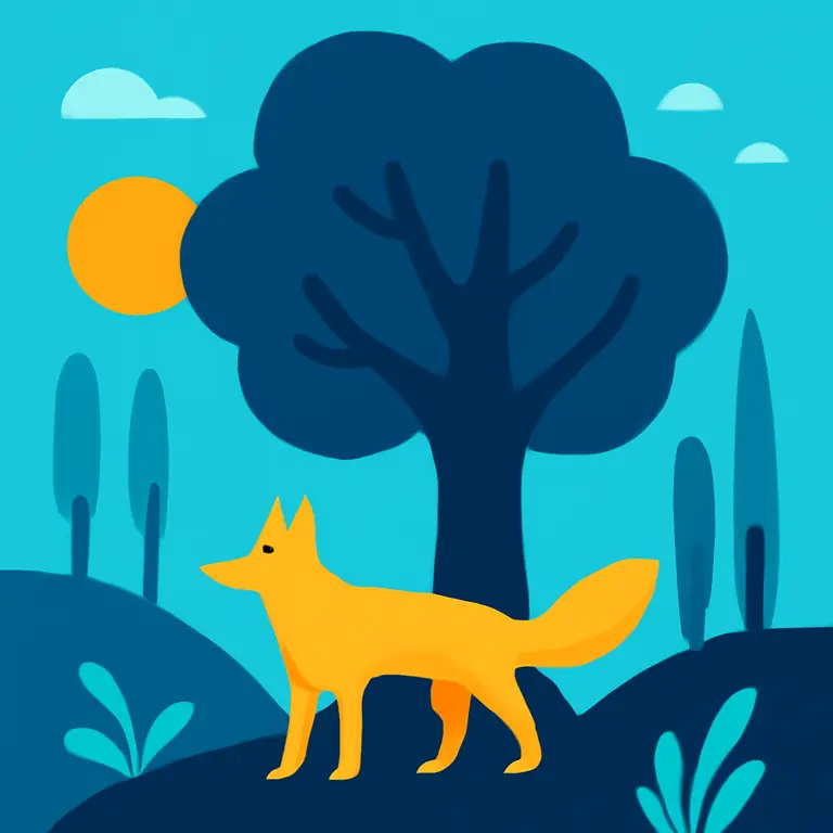 Таинственный лес - обложка пазла