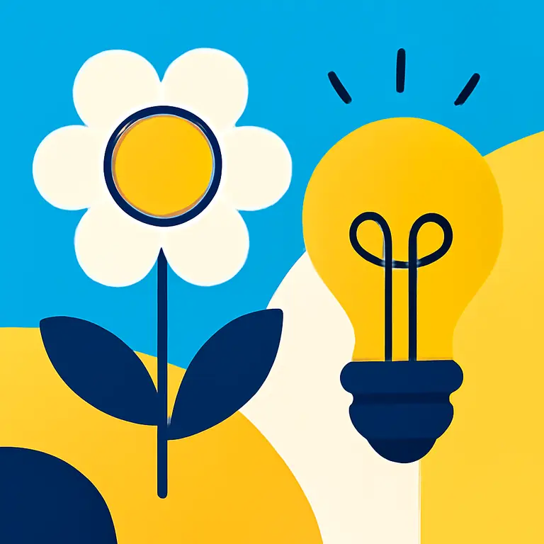 Флора и Идеи - обложка пазла