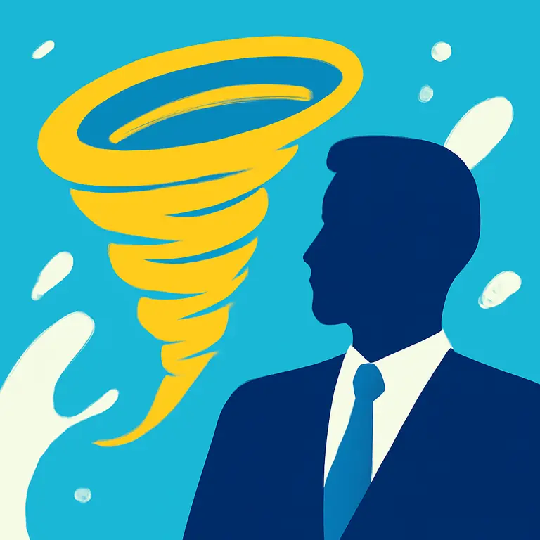 Деловой вихрь - обложка пазла