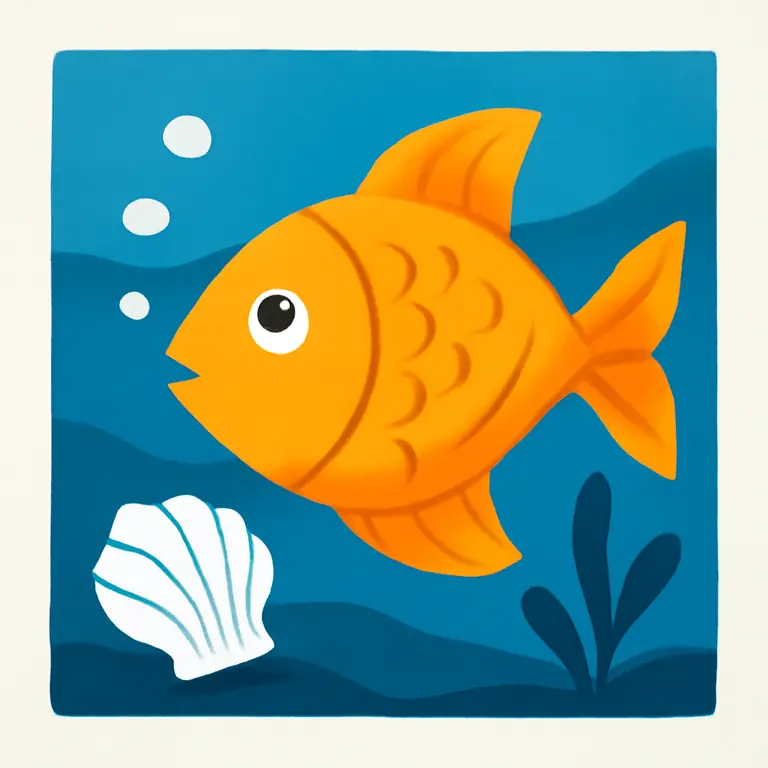 Рыбный мир - обложка пазла