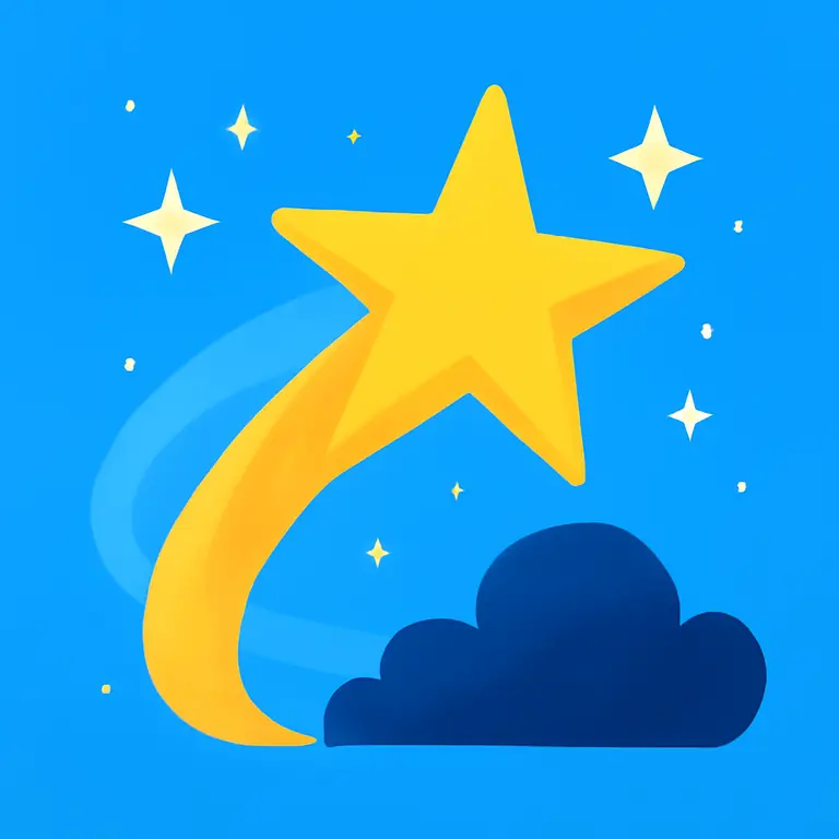 Звёздный шторм - обложка пазла