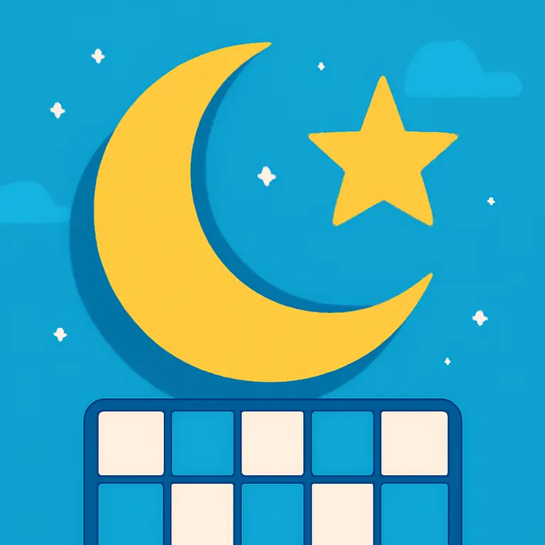 Ночная символика - обложка пазла