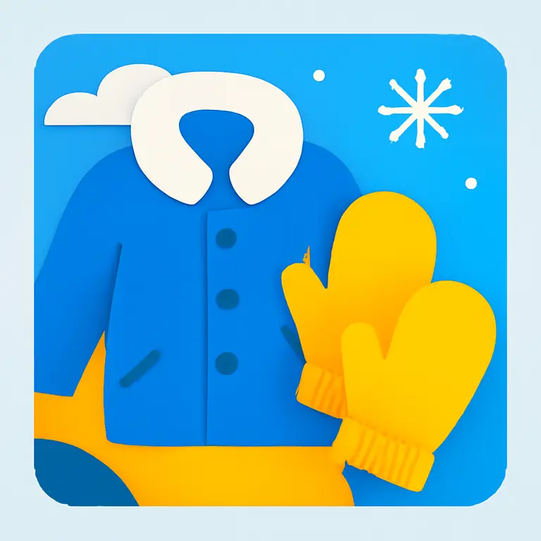 Зимний стиль - обложка пазла