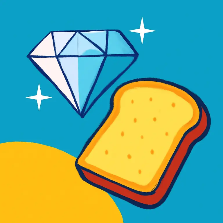 Алмазный Тост - обложка пазла