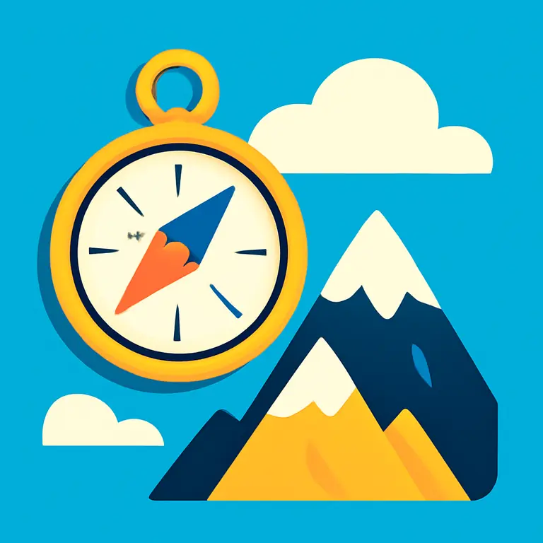 Горный меридиан - обложка пазла