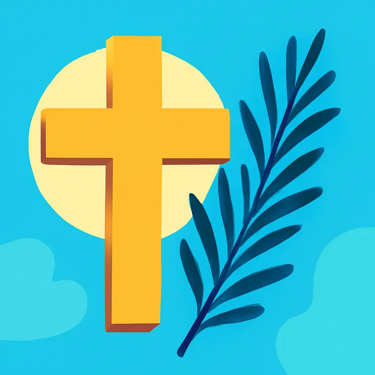 Крест и розмарин - обложка пазла