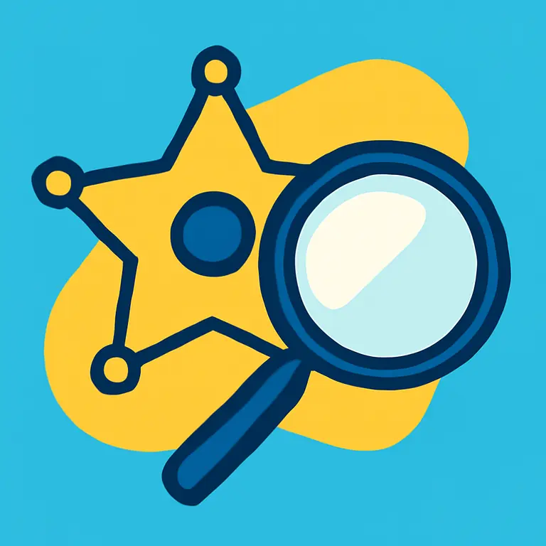 Секретный шериф - обложка пазла