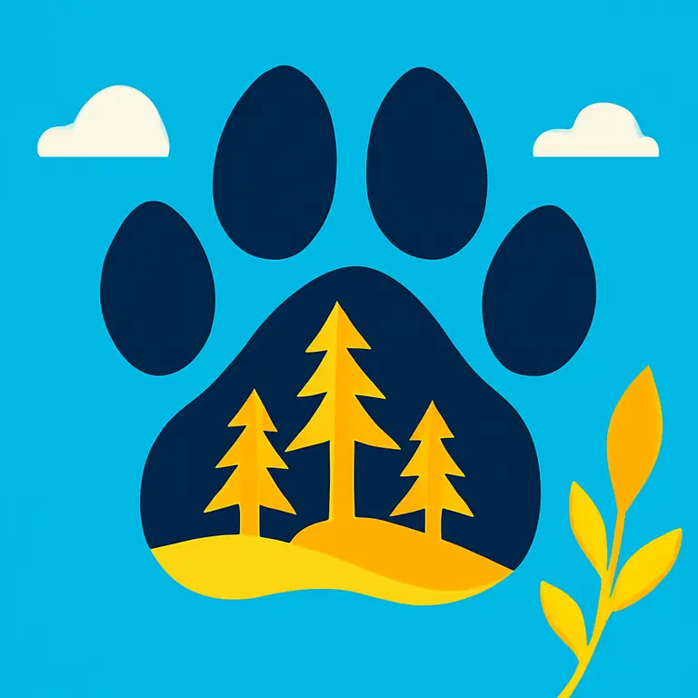 Лесные следы - обложка пазла