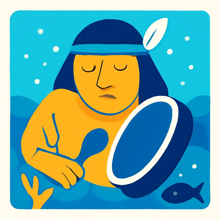 Шаманский океан - обложка пазла