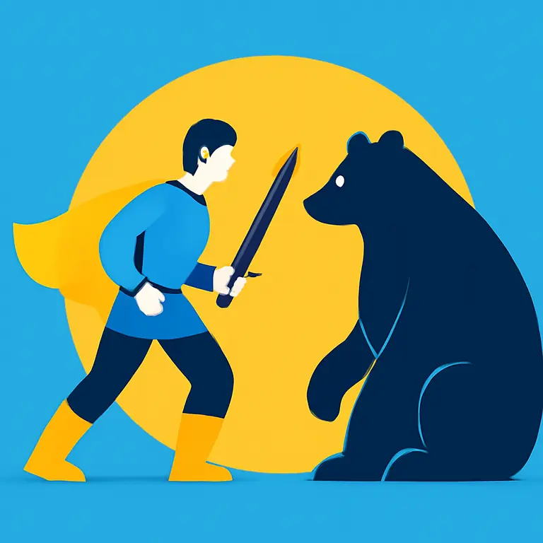 Отвага и звери - обложка пазла