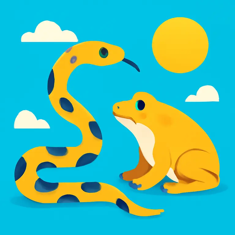 Змеи и Жабы - обложка пазла