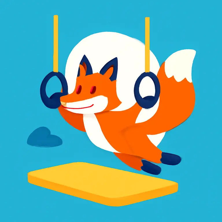 Лисья Гимнастика - обложка пазла