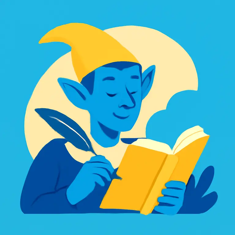 Поэтический эльф - обложка пазла