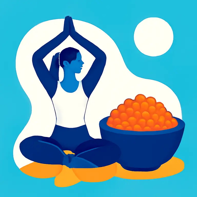 Йога и Икра - обложка пазла