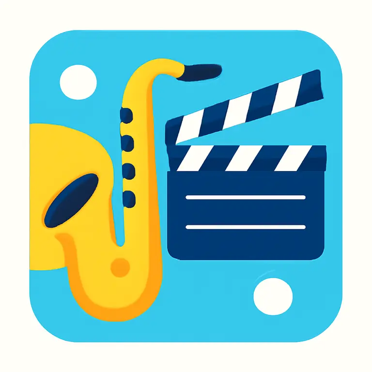 Джаз и кино - обложка пазла